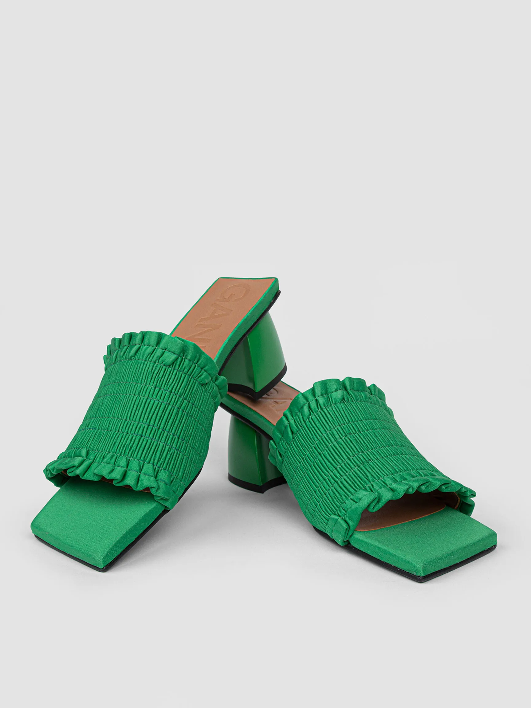 Ganni Leatherlook mules