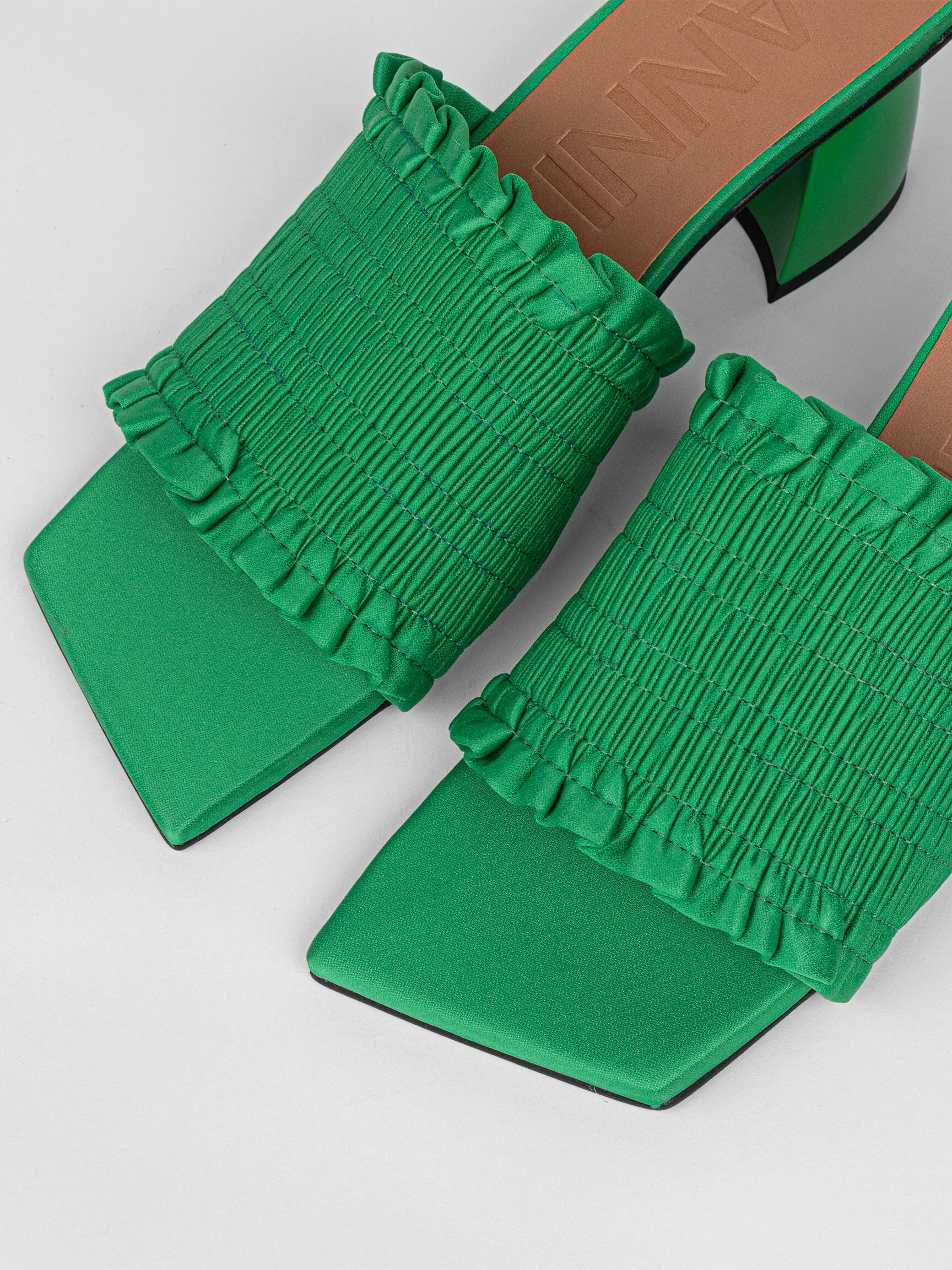 Ganni Leatherlook mules