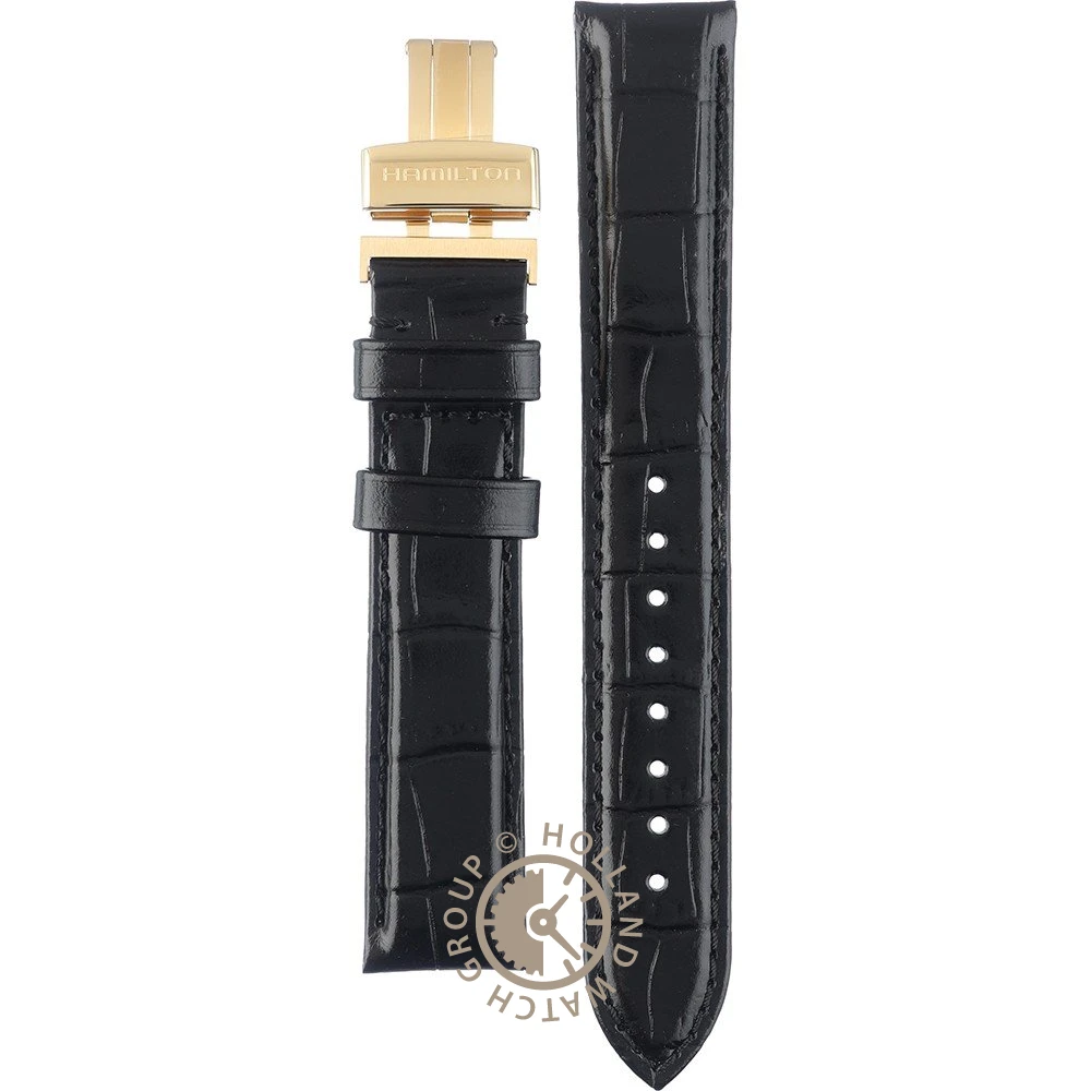 Hamilton Straps H690.243.101 Ventura Horlogeband